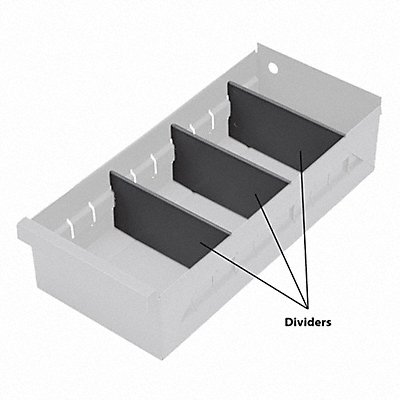 Cabinet Drawer Partitions Dividers and Bin Cup D image